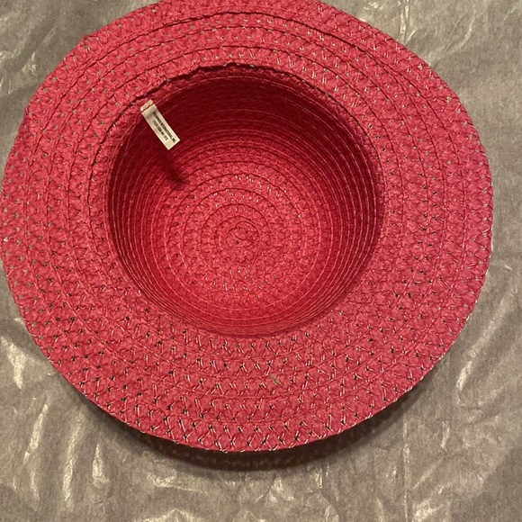 NWOT Girls Rose Pink Hat Size approx 6.5” - Picture 2 of 4